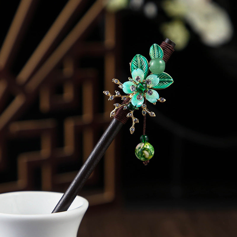 Ebony Hairpin Cheongsam Hanfu Tassel Brand: aeac