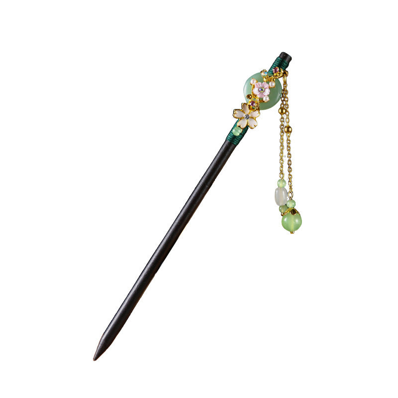 Ebony Hairpin Cheongsam Hanfu Tassel Brand: aeac