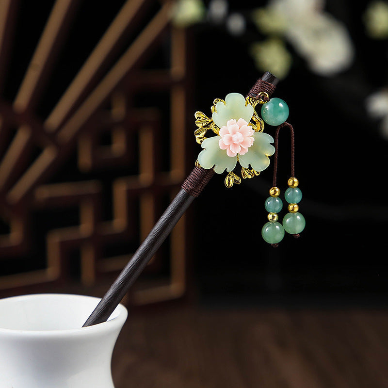 Ebony Hairpin Cheongsam Hanfu Tassel Brand: aeac
