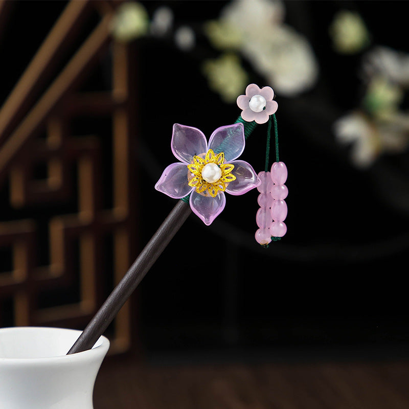 Ebony Hairpin Cheongsam Hanfu Tassel Brand: aeac