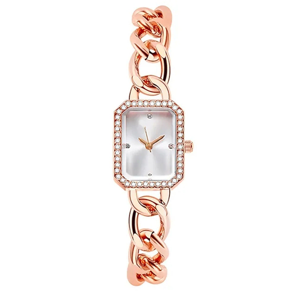 Luxury Classic Style Rectangular Women's Quartz Watch Brand: aeac