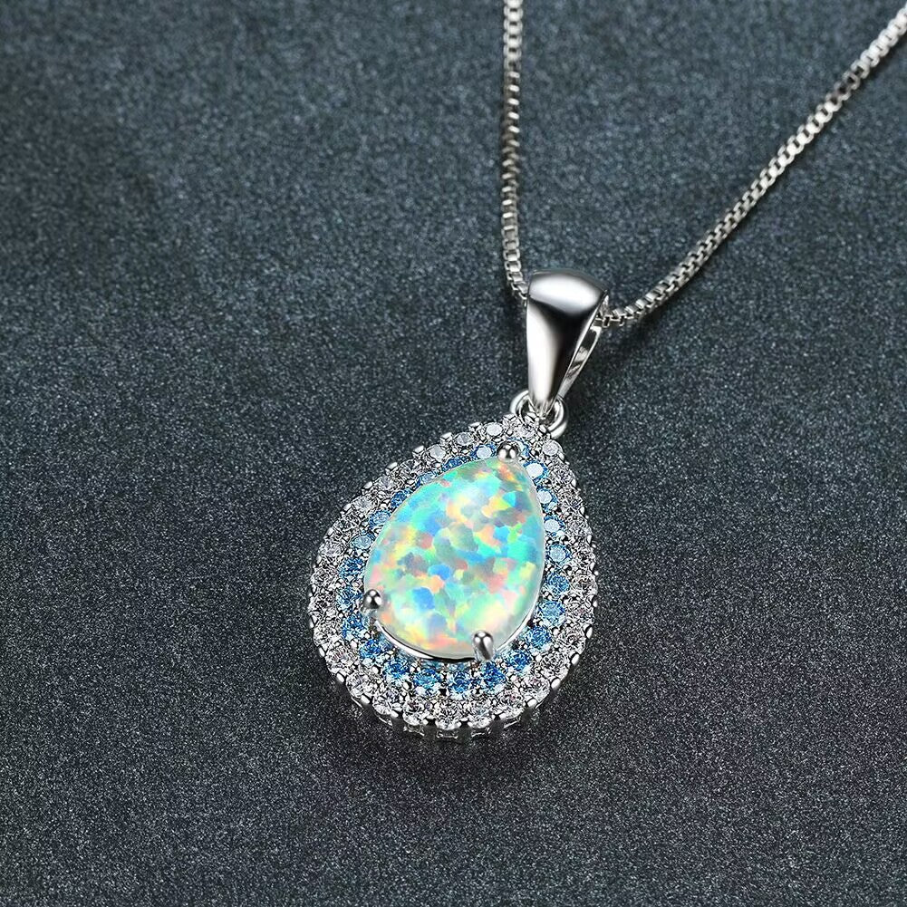 Elegant And Exquisite Drop-shaped Women's Necklace Brand: aeac