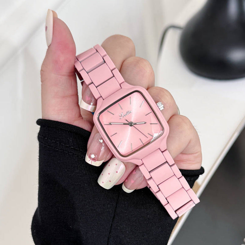 Waterproof Autumn And Winter Women's Watch Good-looking Brand: aeac