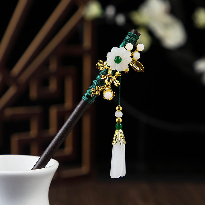 Ebony Hairpin Cheongsam Hanfu Tassel Brand: aeac