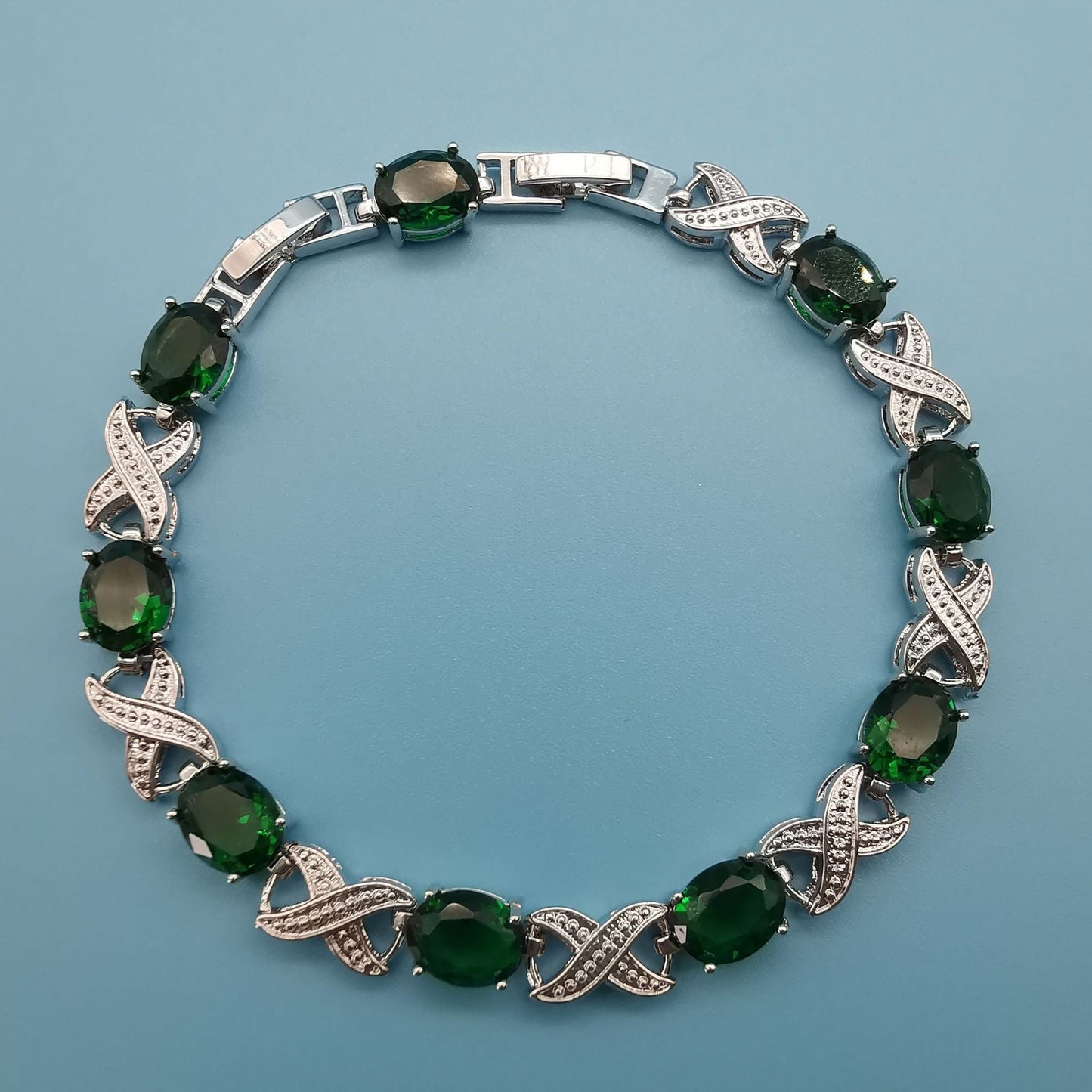 European And American Fashion Popular Jewelry Zircon Bracelet Gift Brand: aeac