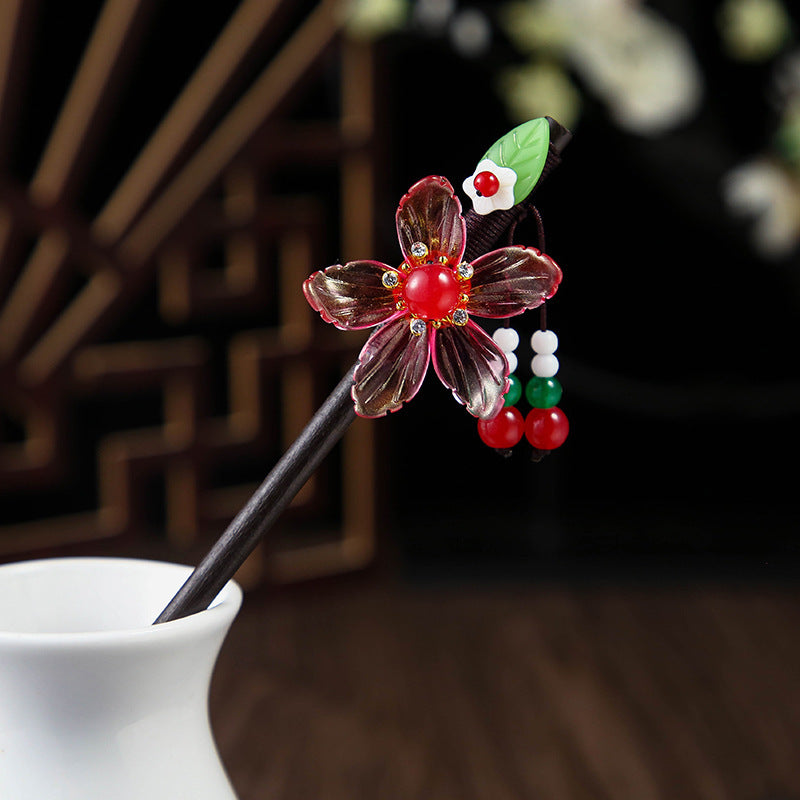 Ebony Hairpin Cheongsam Hanfu Tassel Brand: aeac