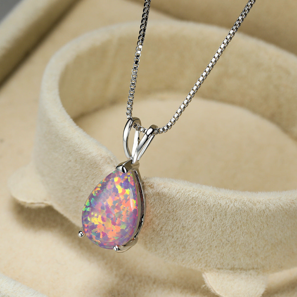 Hot Sale New Fashion Water Drop Necklace Women Brand: aeac