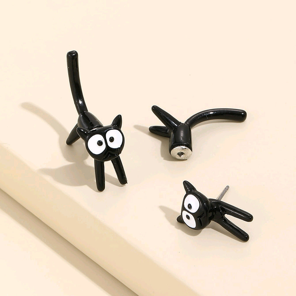 Cute Kitten Simple Earrings Brand: aeac