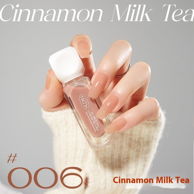 Water-based Nail Polish Peelable Quick-drying Baking-free Long-lasting Summer Macaron Popular Color Brand: aeac