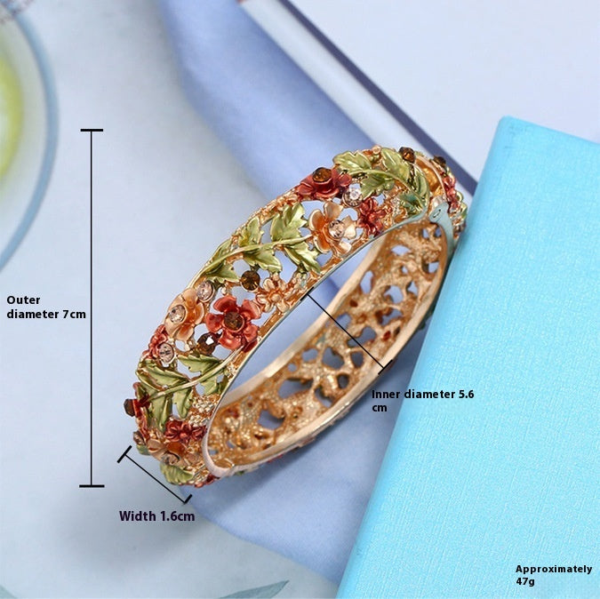 Women's Korean National Style Hollow Painted Bracelet Brand: aeac