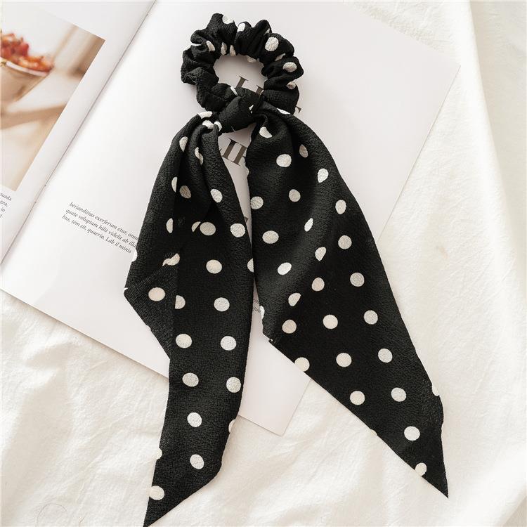 Long Women's Pinched Ponytail Ribbon Headdress Flower Brand: aeac