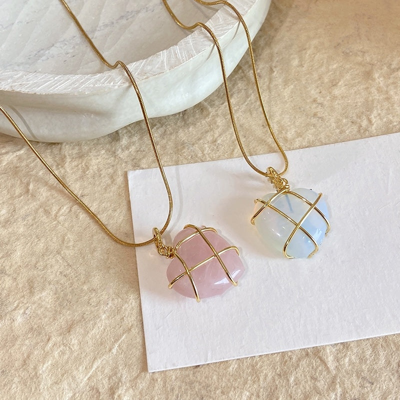 Fashion Moonstone Necklace For Cartoon Princess Love Girl Necklace Novelty Jewelry Brand: aeac