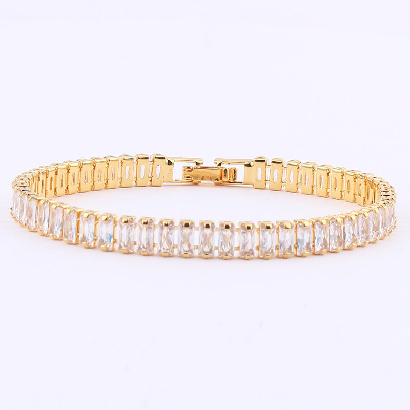 Lady's Bracelet INS Style Genuine Zircon Bracelet Brand: aeac