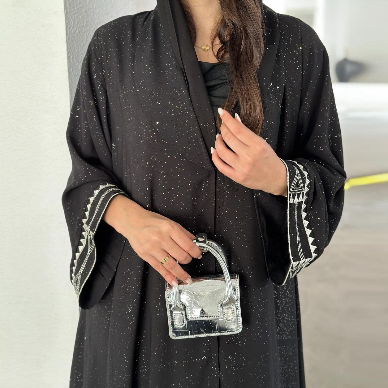 Muslim Modest Women's Arab Abaya Cardigan Robe Brand: aeac
