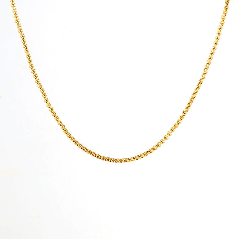 Finished Chain S Chain Clip Bead Necklace Jewelry Necklace Brand: aeac