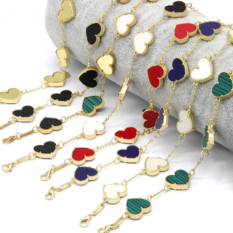 Double Sided Butterfly Heart Bracelet – Fashion Jewelry Brand: aeac