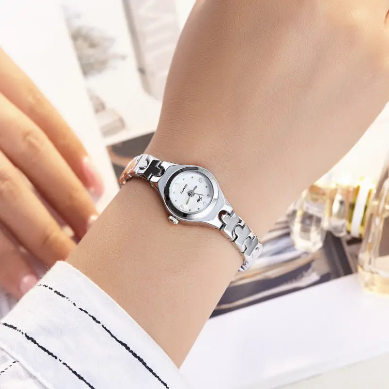 Women's Fashion Steel Strap Small Dial Thin Strap Bracelet Watch My Store