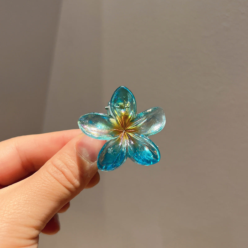 Plating Color Transparent Egg Bauhinia Barrettes Women's Brand: aeac