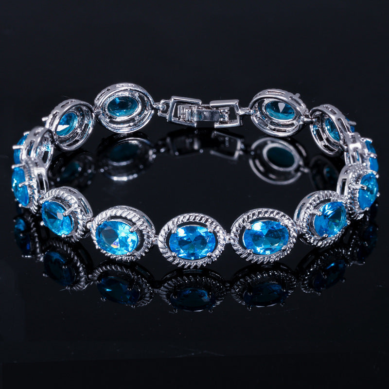 Micro Set Accessory Zircon Bracelet Fashion Classic Brand: aeac