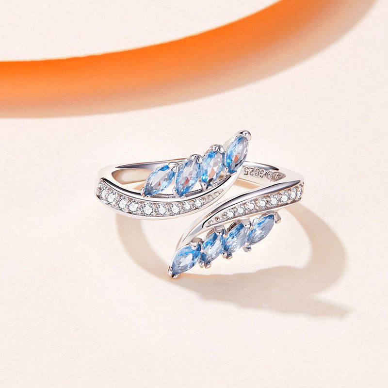 Fashion Silver Irregular Women's Ring Brand: aeac