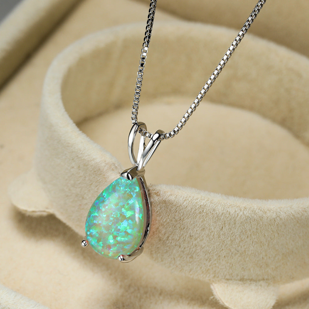 Hot Sale New Fashion Water Drop Necklace Women Brand: aeac