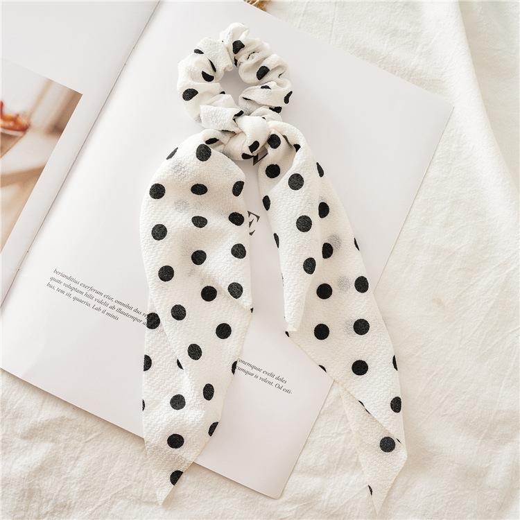 Long Women's Pinched Ponytail Ribbon Headdress Flower Brand: aeac