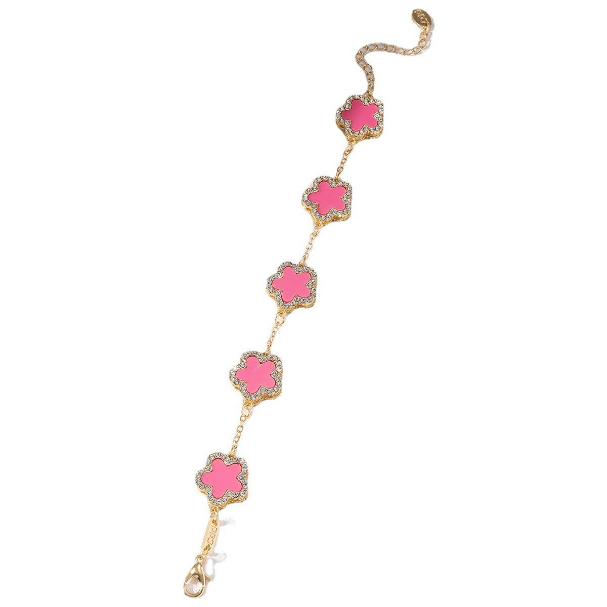 Diamond Star Petal Bracelet – Elegant Fashion Temperament Jewelry for Women Brand: aeac