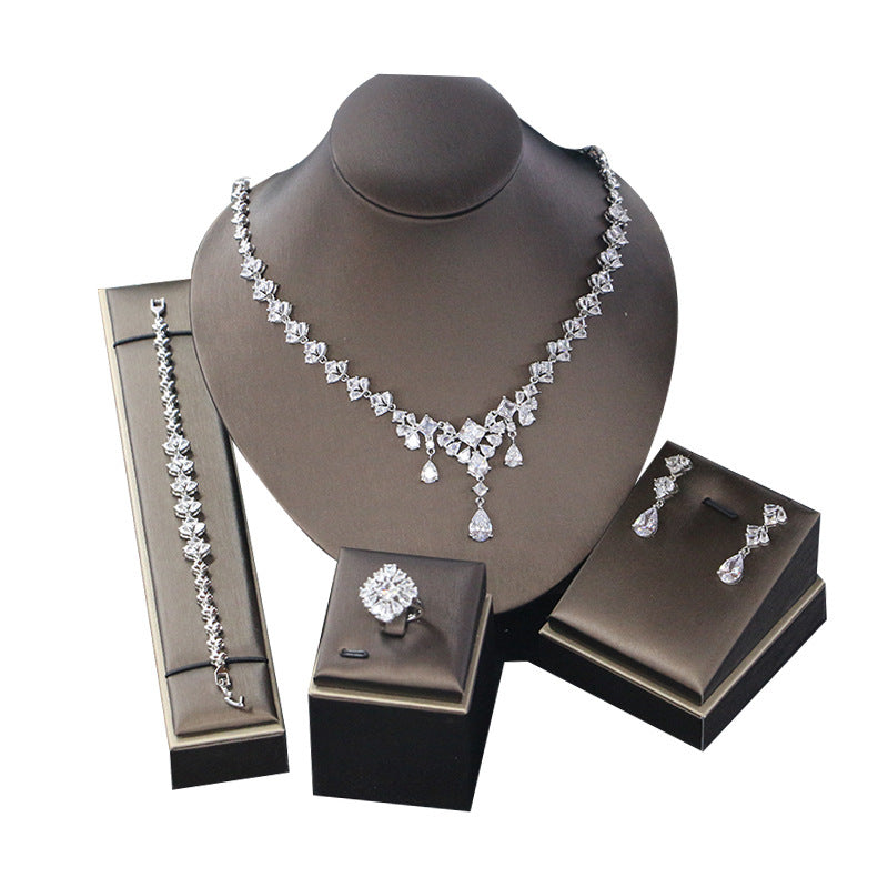 Women's Fashion Personalized Zircon Ornament Suit Brand: aeac