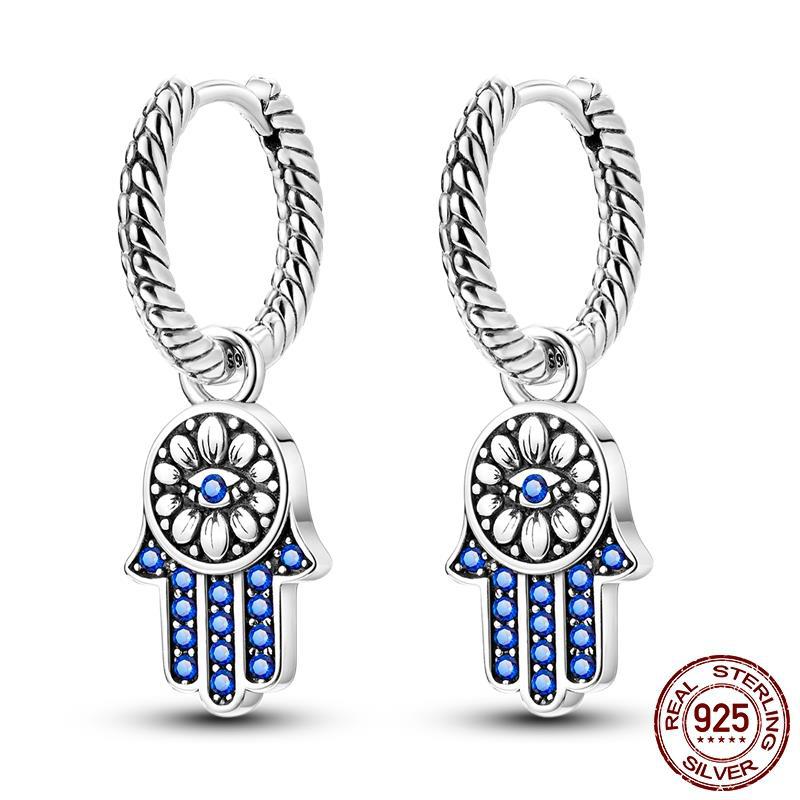 Colored Women Hope Earrings 925 Sterling Silver Heart Hope E Brand: aeac