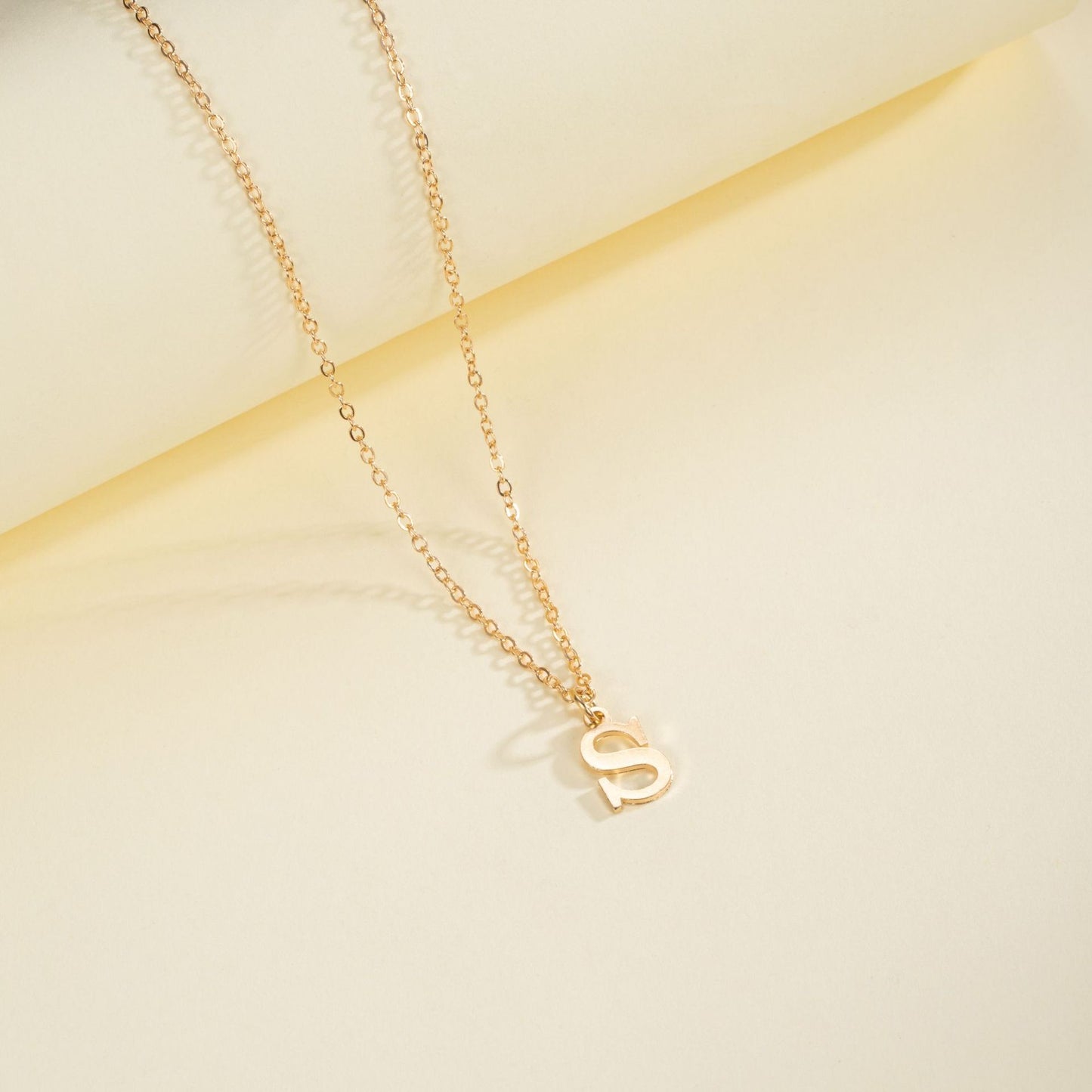 English Letter Necklace Female Personality Brand: aeac