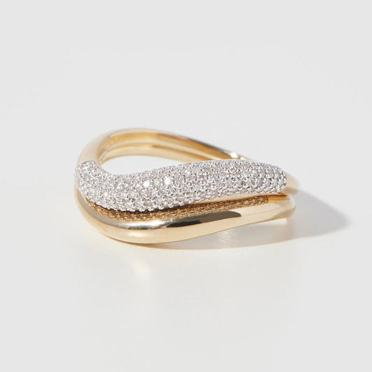 S925 Sterling Silver Classic Geometric Element Simple Bracelet Micro Setting Ring Brand: aeac