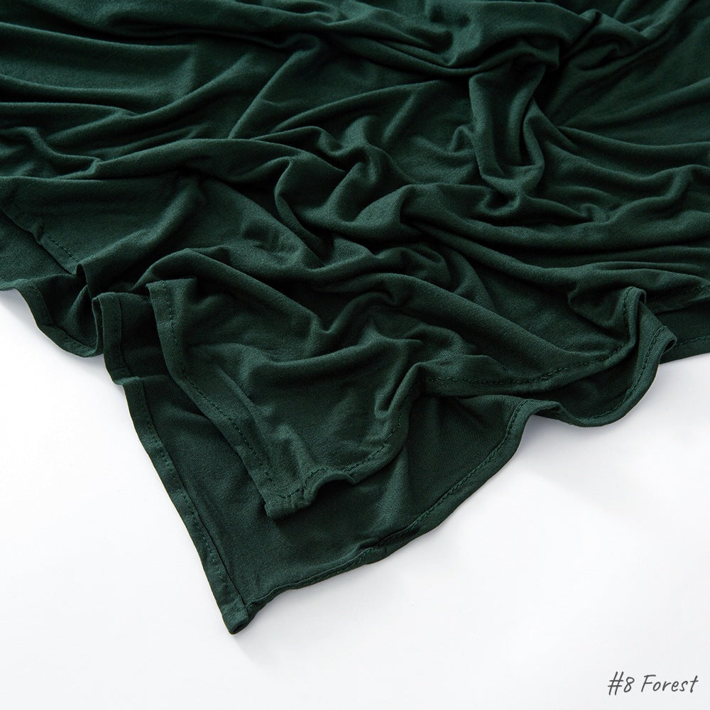 Malaysia Pure Color Modal Curling Mercerized Cotton Scarf Brand: aeac