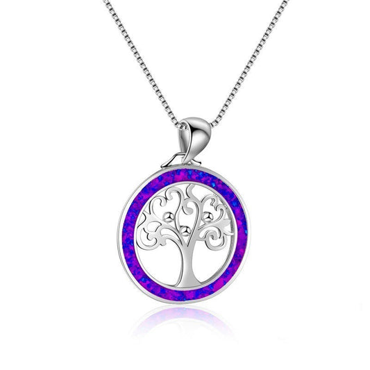 Tree of Life Opal Opal Pendant Brand: aeac