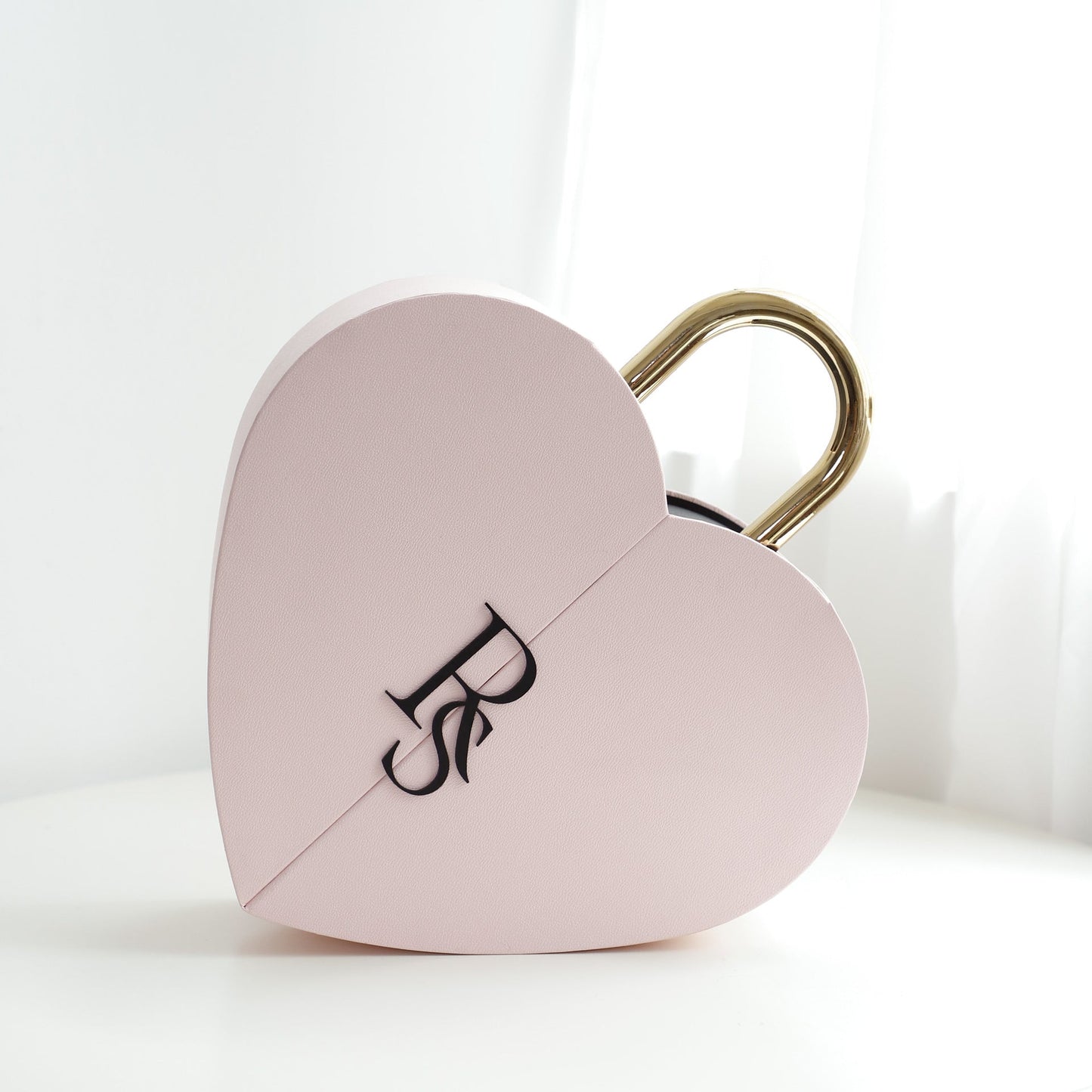Flower Color Material Valentine's Day Lock Cylinder Gift Box Flower Love Box Heart-shaped Metal Portable Brand: aeac