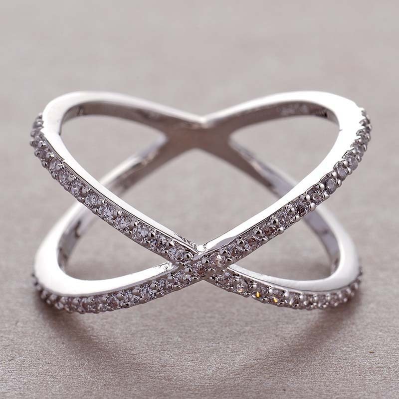 Simple and generous cross ring Brand: aeac