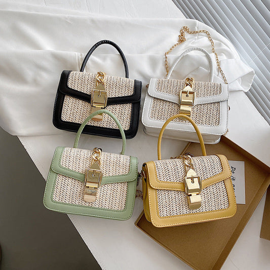 Women'S Ins Straw Woven Portable Small Bag Brand: aeac