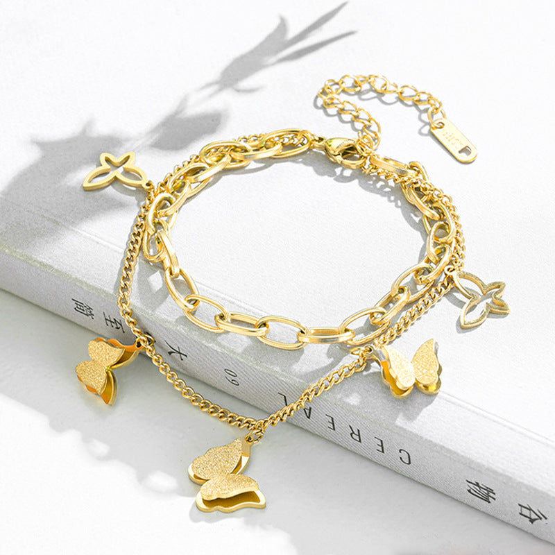 Niche Design Fashion Personality Hip Hop Tube Bracelet Jewelry Brand: aeac
