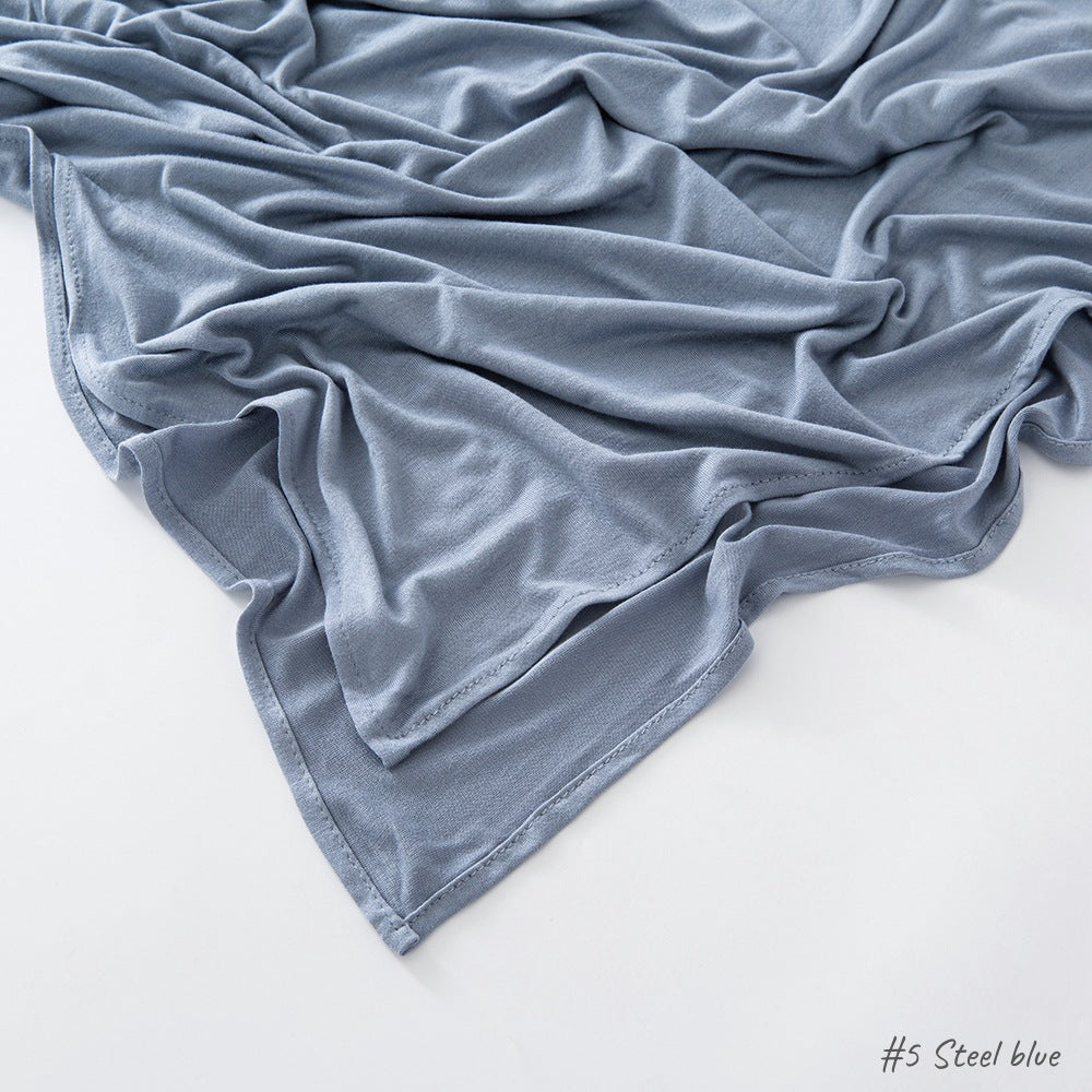 Malaysia Pure Color Modal Curling Mercerized Cotton Scarf Brand: aeac