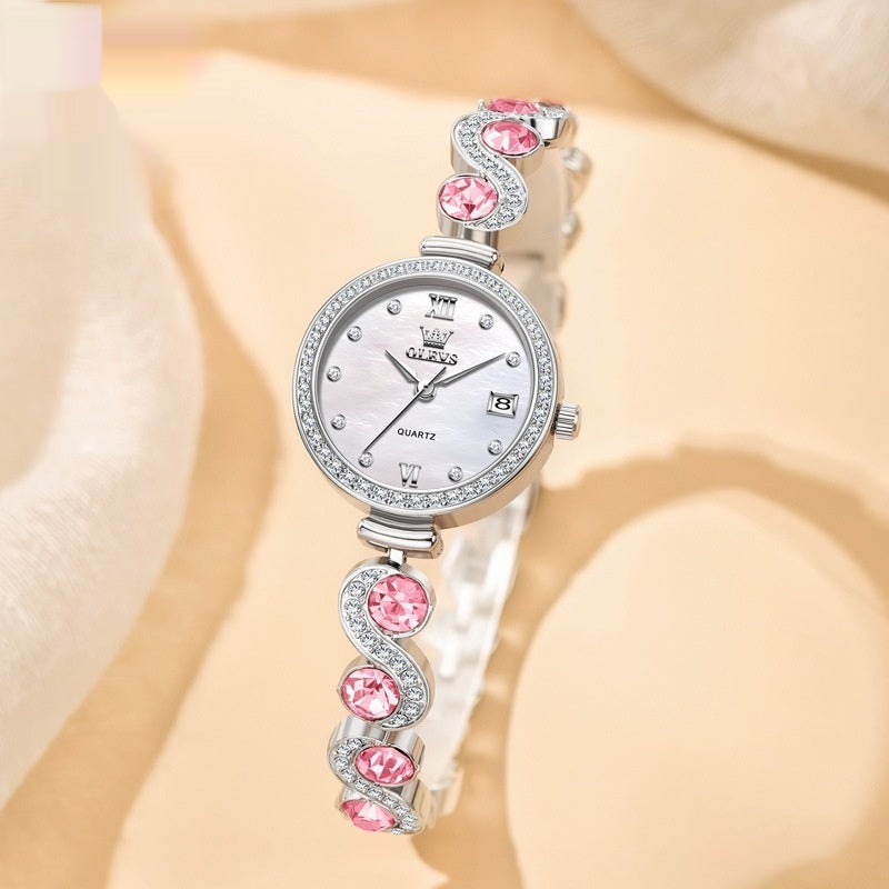 Women's High-grade Fritillary-face Quartz Watch Brand: aeac