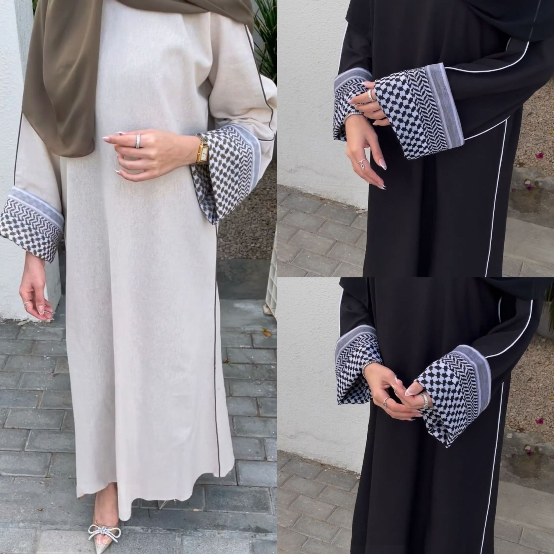 Middle East Turkey Dubai Stitching Series Elegant Jumpsuit Skirt Brand: aeac