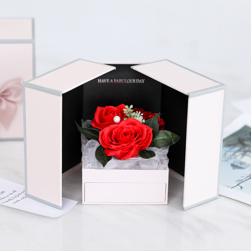 Creative Rose JewelryGift Box  For Christmas And Valentine's Day Brand: aeac