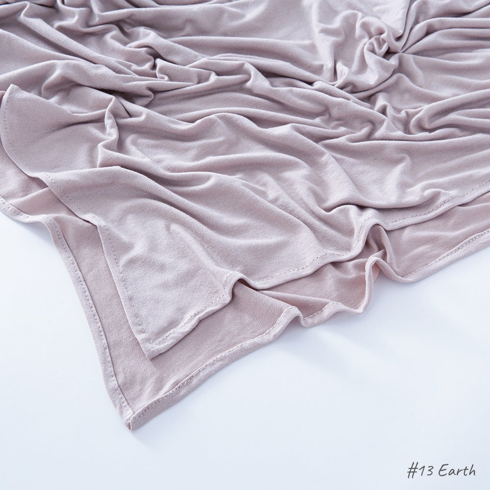 Malaysia Pure Color Modal Curling Mercerized Cotton Scarf Brand: aeac