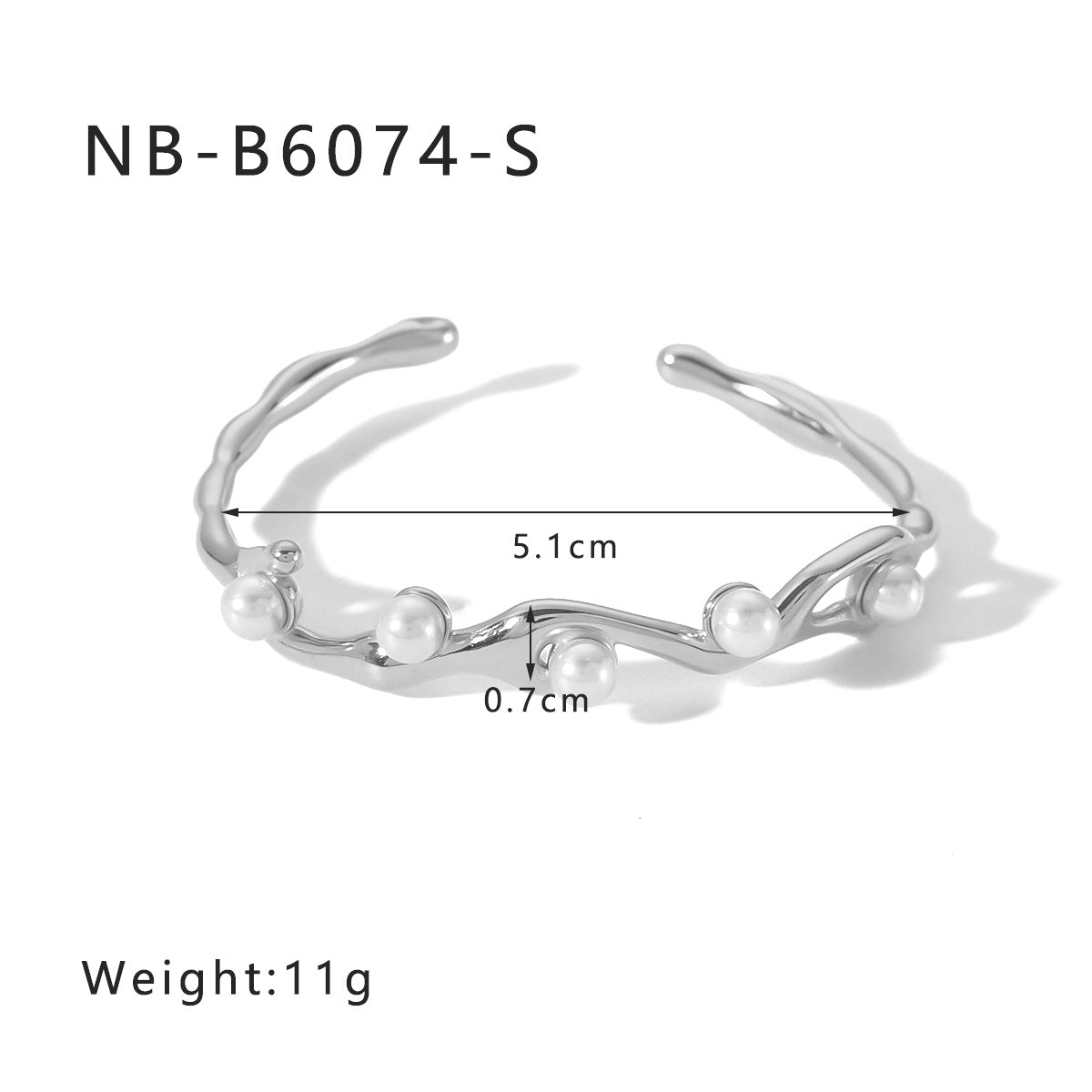Zircon Titanium Steel Electroplated Bracelet Brand: aeac