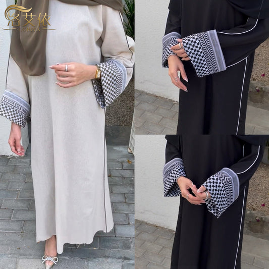 Middle East Turkey Dubai Stitching Series Elegant Jumpsuit Skirt Brand: aeac