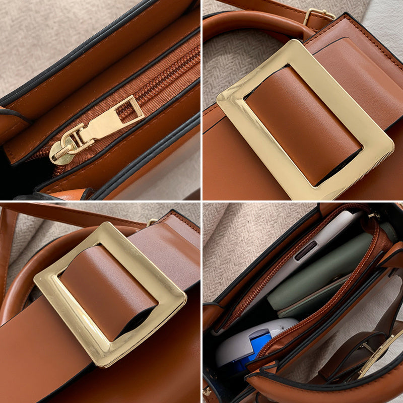New pu all-match fashion one-shoulder messenger bag Brand: aeac