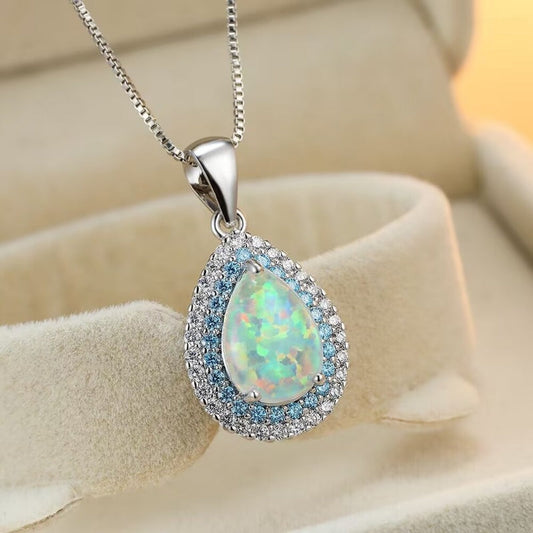 Elegant And Exquisite Drop-shaped Women's Necklace Brand: aeac