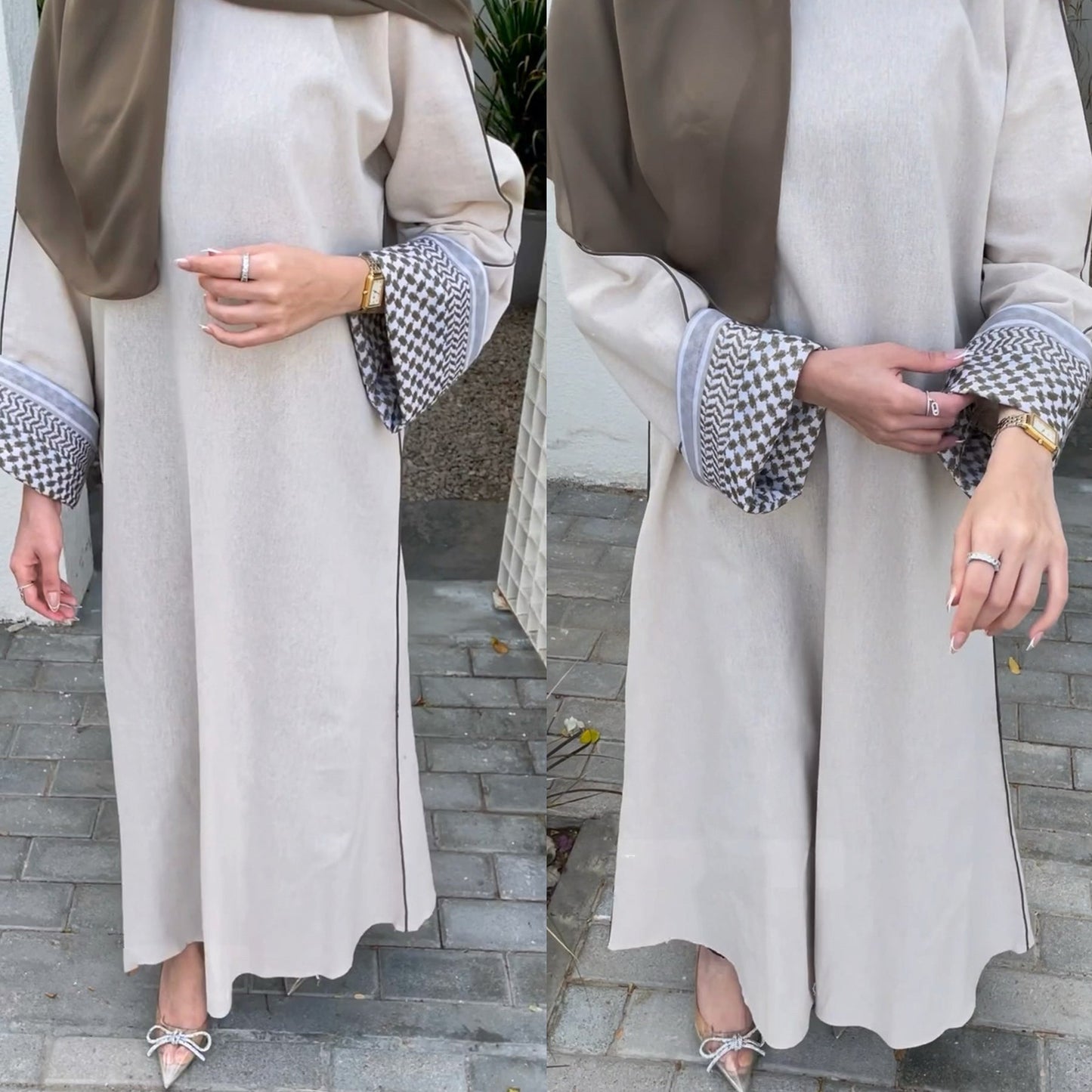 Middle East Turkey Dubai Stitching Series Elegant Jumpsuit Skirt Brand: aeac