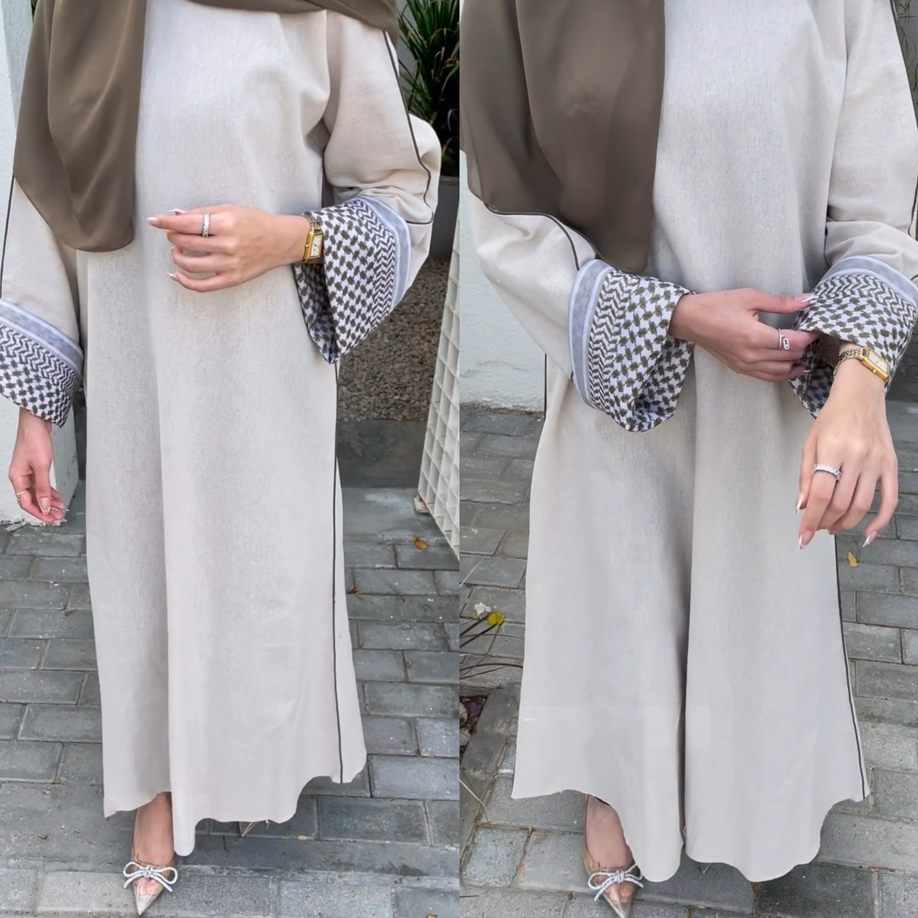 Middle East Turkey Dubai Stitching Series Elegant Jumpsuit Skirt Brand: aeac