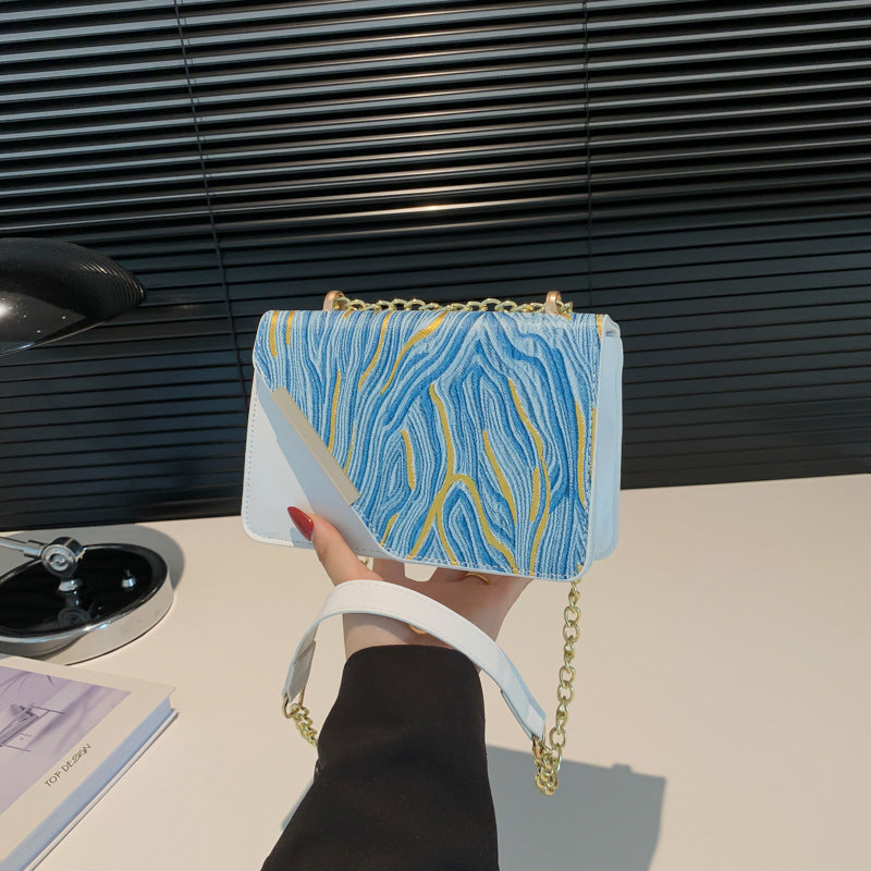 Casual Design Women's Simple Underarm Bag Beautiful Shoulder Small Square Bag Brand: aeac