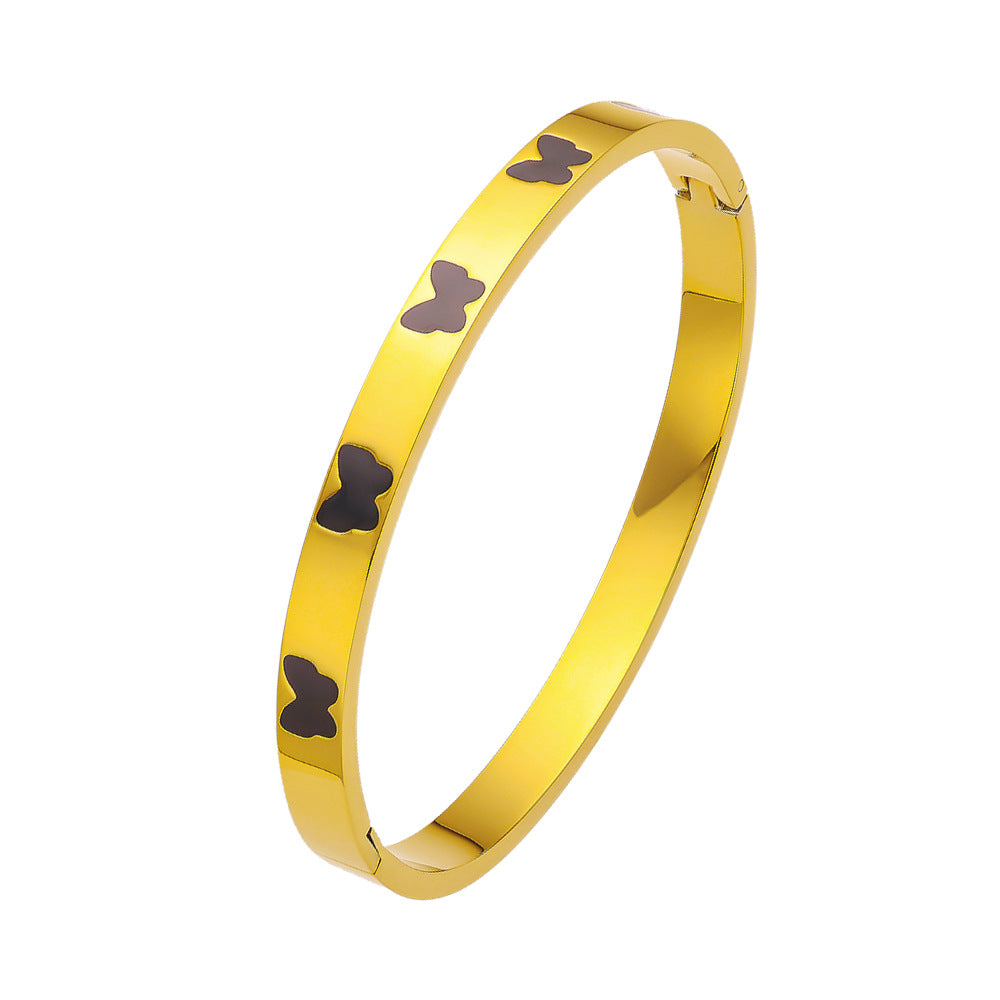 Stylish Versatile Stainless Steel Bracelet With A Premium